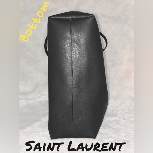 SAINT LAURENT•TOTE BAG W/WALLET•GRAY•NWOT - Picture 3 of 16